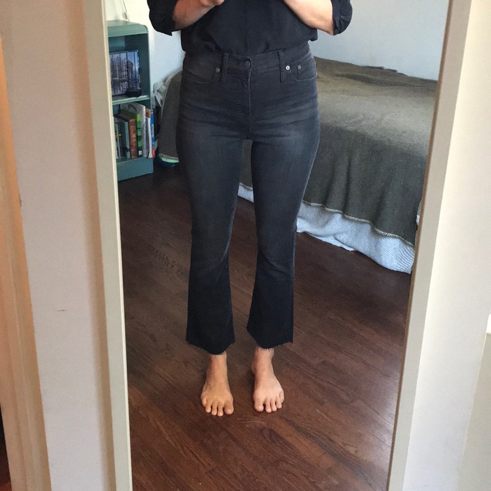 Madewell Cali Demi-boot black jeans